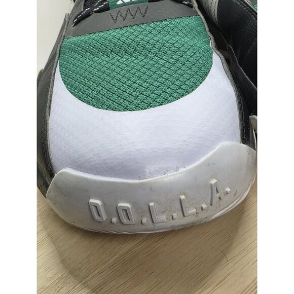 Adidas Dame Extply 2.0 Men's US 13 Court Green Black Basketball Sneakers ID1808 - Picture 8 of 10